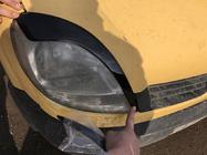 Renault Kangoo 1998–2008 Veke za žaromete (2 kos, črn ABS) (2003-2008) Mat črna fotografija 2