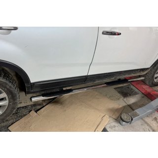 Bočne zaščitne cevi (2 kos, nerjavno jeklo) Kia Sorento II XM 2009–2014 fotografija 1