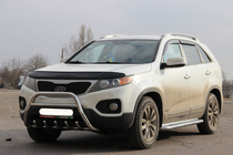 Kia Sorento II XM 2009–2014 Prednji zaščitni lok WT003 (nerjavno jeklo) fotografija 3