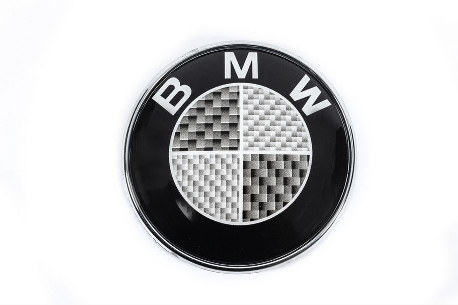 BMW serija 5 E34 1988–1995 Karbonski emblem, Turčija (82 mm) Fotografija 3