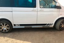 Volkswagen T5 2010–2015 Stranske cevi (2 kos, nerjaveče jeklo) fotografija 10
