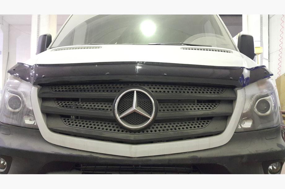 Mercedes Sprinter W906 2006–2018 Deflektor pokrova motorja 2013+ (V1, EuroCap) Fotografija 8