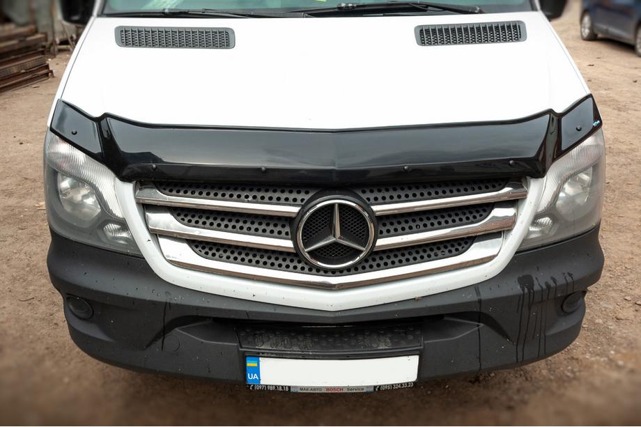 Mercedes Sprinter W906 2006–2018 Deflektor pokrova motorja 2013+ (V1, EuroCap) Fotografija 3