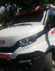 Iveco Daily 2014– Vizir za vetrobransko steklo V1 (črna sijaj, 5 mm) fotografija 3
