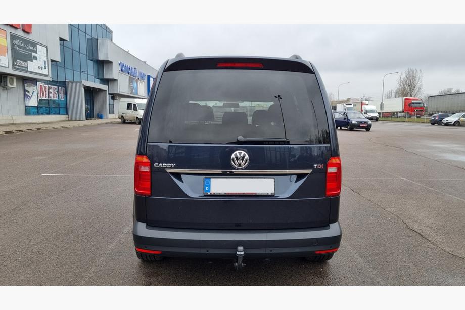 Volkswagen Caddy 2015–2020 Letvica nad registrsko tablico (1-vratna, nerjaveče jeklo) Image