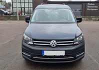 Volkswagen Caddy 2015–2020 Okrasne obloge za masko (2 kosa, nerjavno jeklo) OmsaLine - italijansko nerjavno jeklo fotografija 3