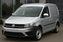 Volkswagen Caddy 2015–2020 Kromirani pokrovi ogledal, varianta 2 (2 kosa, plastika) fotografija 1