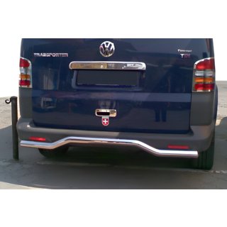 Zadnji zaščitni lok Val (nerjaveče jeklo) Volkswagen T5 Transporter 2003–2010 fotografija 2