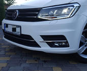 Volkswagen Caddy 2015–2020 Zaščitne letvice za odbijač (3 kosi, nerjaveče jeklo) fotografija 2
