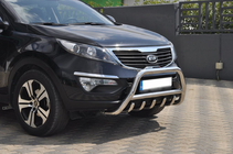 Kia Sportage 2010–2015 Prednji zaščitni lok WT003 (nerjavno jeklo) fotografija 2