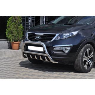 Prednji zaščitni lok WT003 (nerjavno jeklo) Kia Sportage 2010–2015 fotografija 3