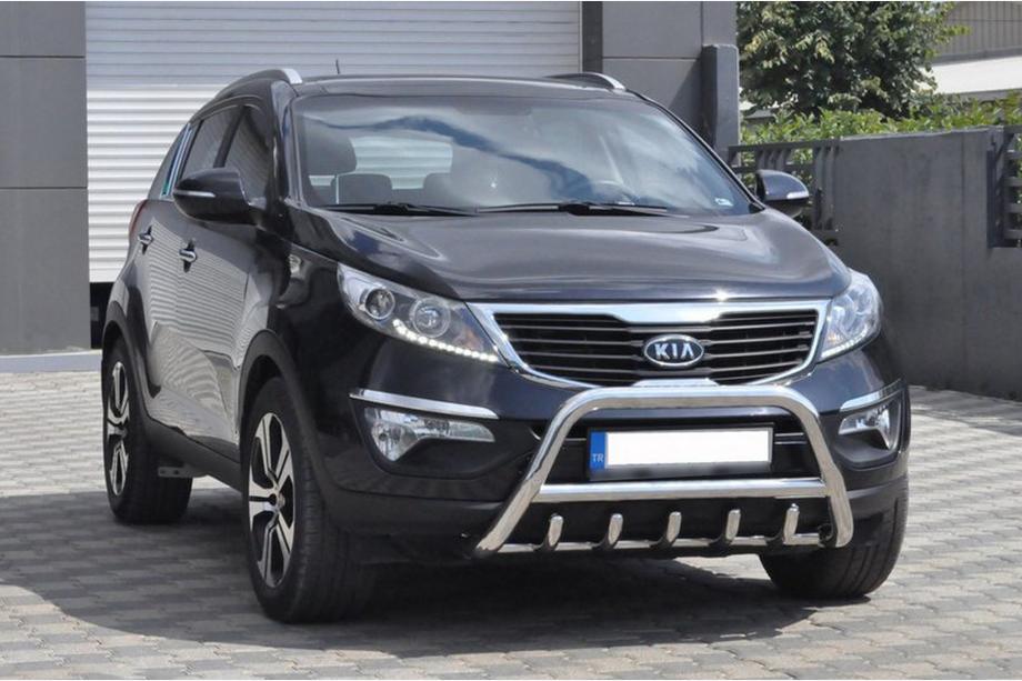 Kia Sportage 2010–2015 Prednji zaščitni lok WT003 (nerjavno jeklo) Image