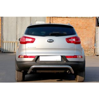 Zadnji zaščitni lok AK007 (nerjavno jeklo) Kia Sportage 2010–2015 fotografija 1