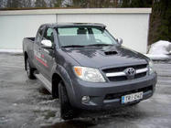 Toyota Hilux 2006–2015 Senčnik za vetrobransko steklo (na nosilcih) fotografija 2