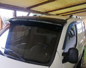 Fiat Doblo I 2005–2010 Vizir na vetrobransko steklo (črn sijaj, 5 mm) fotografija 4