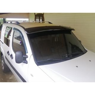 Vizir na vetrobransko steklo (črn sijaj, 5 mm) Fiat Doblo I 2005–2010 fotografija 2