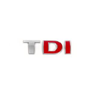 Napis TDI (ravna pisava) fotografija 1