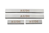 Audi A4 B6 2000–2004 Kromirane obloge pragov (4 kos, Carmos) fotografija 1