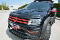 Volkswagen Amarok 2010–2022 Deflektor pokrova motorja (EuroCap) fotografija 18