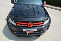 Volkswagen Amarok 2010–2022 Deflektor pokrova motorja (EuroCap) fotografija 19