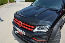 Volkswagen Amarok 2010–2022 Deflektor pokrova motorja (EuroCap) fotografija 20