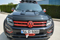 Volkswagen Amarok 2010–2022 Deflektor pokrova motorja (EuroCap) fotografija 21