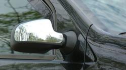 Renault Logan I 2008–2013 Kromirani pokrovi zgornjega dela ogledal, različica 2 (2 kosa) fotografija 1