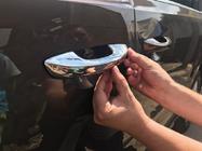 Volkswagen Sharan 2010–2023 Kromirane obloge kljuk vrat (4 kosi, nerjavno jeklo) Carmos - turško nerjaveče jeklo fotografija 5