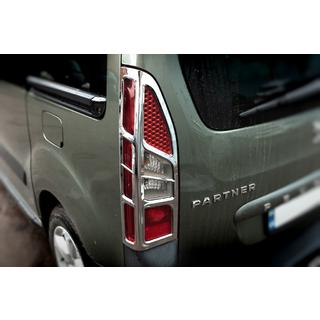 Kotni pokrovi zadnjih luči (2 kos, plastika) Citroen Berlingo 2008–2018 fotografija 1