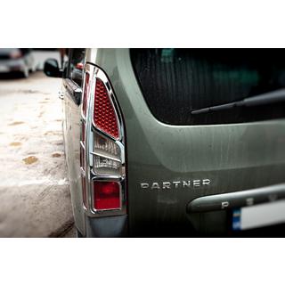Kotni pokrovi zadnjih luči (2 kos, plastika) Citroen Berlingo 2008–2018 fotografija 2