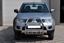 Mitsubishi Pajero Sport 2008–2015 Sprednji zaščitni lok QT007 (nerjaveče jeklo) fotografija 2