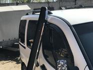 Peugeot Partner Tepee 2008–2018 Stranske stopnice Omsa Black (2 kos, aluminij) fotografija 4