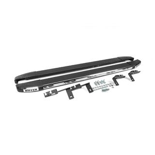 Stranske stopnice Omsa Black (2 kos, aluminij) Peugeot Bipper 2008–2017 fotografija 3