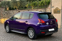 Peugeot 3008 2008–2016 Stranske stopnice Allmond Grey (2 kosa, aluminij) 2014-2016 fotografija 1