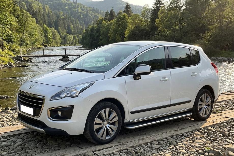 Peugeot 3008 2008–2016 Stranske stopnice Maydos V1 (2 kosa, aluminij / nerjavno jeklo) 2014-2016 Image