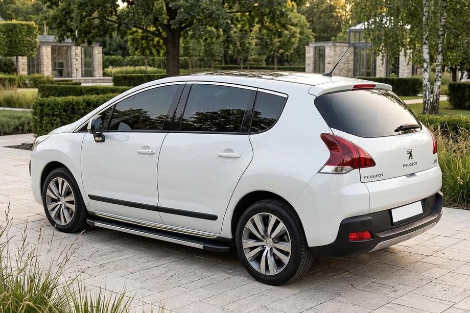 Peugeot 3008 2008–2016 Stranske stopnice Duru (2 kos, aluminij) Image