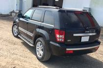 Jeep Grand Cherokee WK 2004–2010 Stranske stopnice Maydos V2 (2 kosa, nerjavno jeklo) fotografija 5