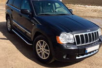Jeep Grand Cherokee WK 2004–2010 Stranske stopnice Maydos V2 (2 kosa, nerjavno jeklo) fotografija 4
