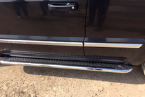Jeep Grand Cherokee WK 2004–2010 Stranske stopnice Maydos V2 (2 kosa, nerjavno jeklo) fotografija 12