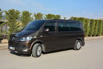 Volkswagen T6 2015–2024 Lip spojler sprednjega odbijača Sport 2-LED 2015-2018 (za barvanje) fotografija 7