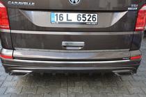 Volkswagen T6 2015–2024 Obloga zadnjega odbijača AMG-style (za lakiranje) fotografija 3