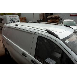 Strešne sani ELITE krom (plastična noga) Mercedes Vito/V-razred W447 2014– fotografija 1