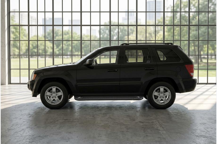 Jeep Grand Cherokee WK 2004–2010 Bočne stopnice Allmond Black (2 kos, aluminij) Image
