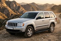 Jeep Grand Cherokee WK 2004–2010 Stranske stopnice RedLine Black (2 kosa, aluminij) fotografija 1