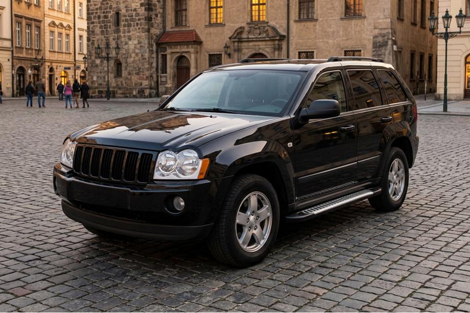 Jeep Grand Cherokee WK 2004–2010 Stranske stopnice Line (2 kosa, aluminij) Image