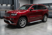 Jeep Grand Cherokee WK2 2010–2021 Bočne stopnice Maya V2 (2 kosa, aluminij) fotografija 1