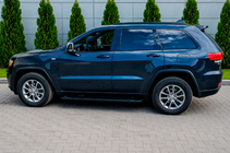 Jeep Grand Cherokee WK2 2010–2021 Bočne stopnice Allmond Black (2 kos, aluminij) fotografija 1