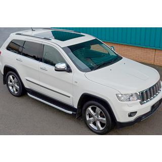 Stranski pragovi Fullmond (2 kosa, aluminij) Jeep Grand Cherokee WK2 2010–2021 fotografija 1