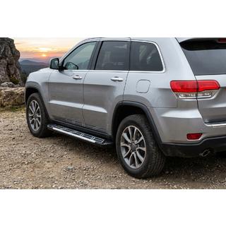Bočni pragovi Sunrise (2 kos, aluminij) Jeep Grand Cherokee WK2 2010–2021 fotografija 1