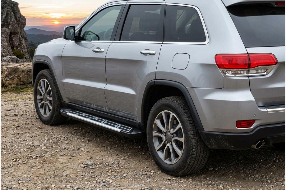 Jeep Grand Cherokee WK2 2010–2021 Bočni pragovi Sunrise (2 kos, aluminij) Image